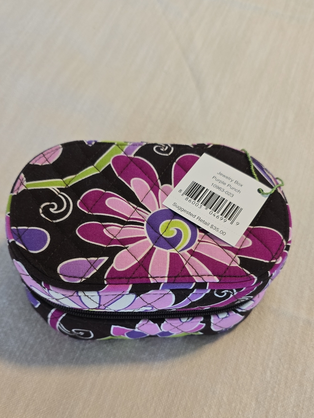 Vera Bradley Purple Punch-large Tote And Other Pieces - Picture 3 of 7